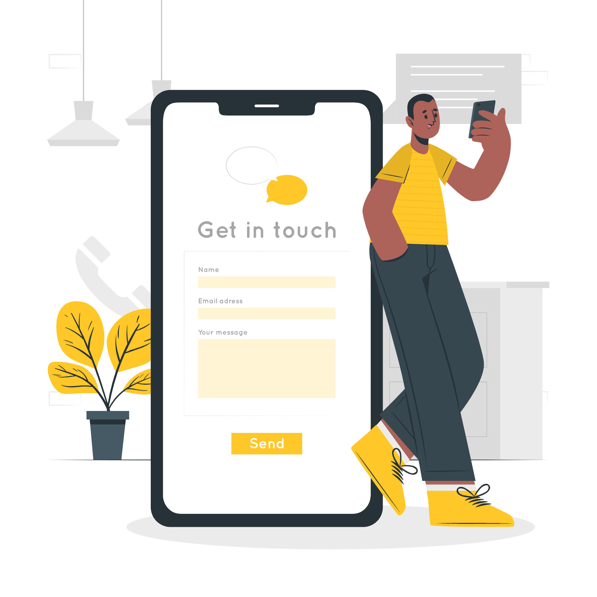 bulk sms illustration